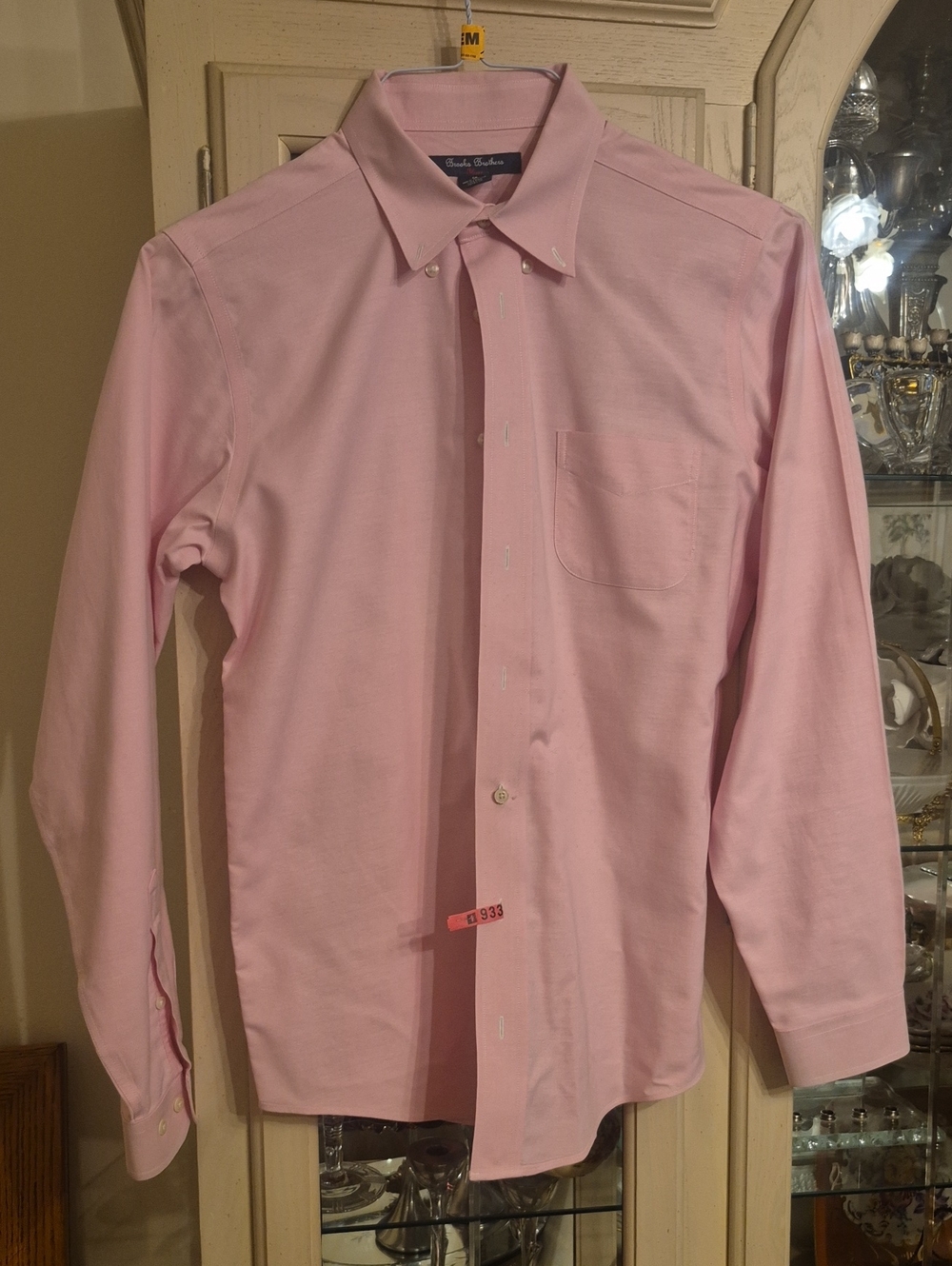 Brooks Brothers Boy's Light Pink Button-Down Dress Shirt